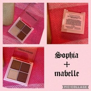 Sophia + Mabelle eyeshadow quad new